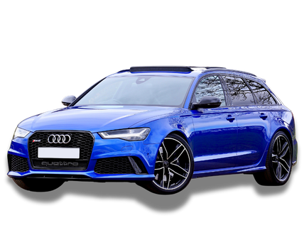 Audi RS6 Avant rulat, autoturism verificat tehnic - față